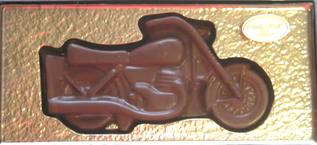 Chocolate Motorcycle from Candy Kraft Candies