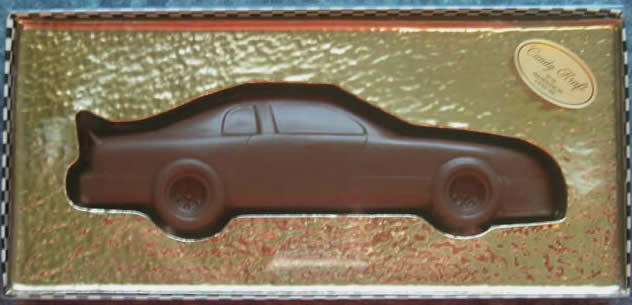 Chocolate Stock Car from Candy Kraft Candies
