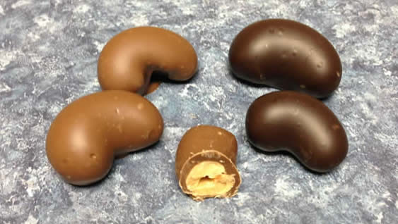 Cashew Nuts Candy Kraft Candies Altamont NY 12009 MILK DARK CHOCOLATE